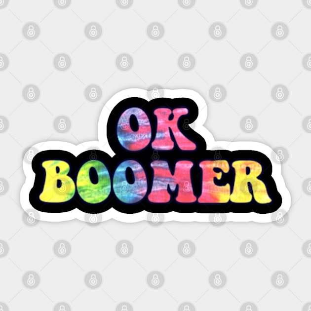 OK Boomer Sticker by deadright